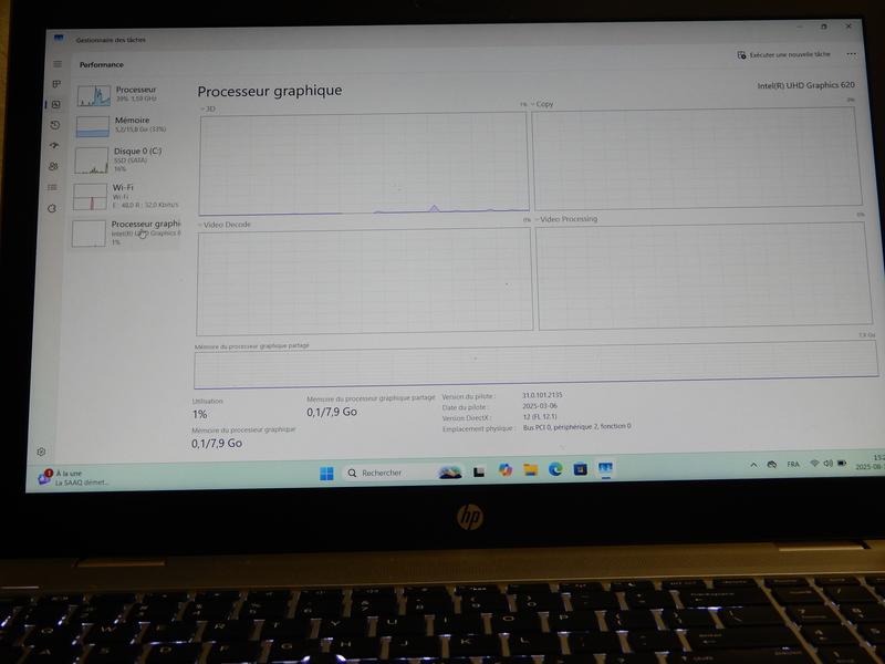 Image 10 de HP ProBook 650 G5 I5 8ème génération|16GB DDR4|512GB SSD