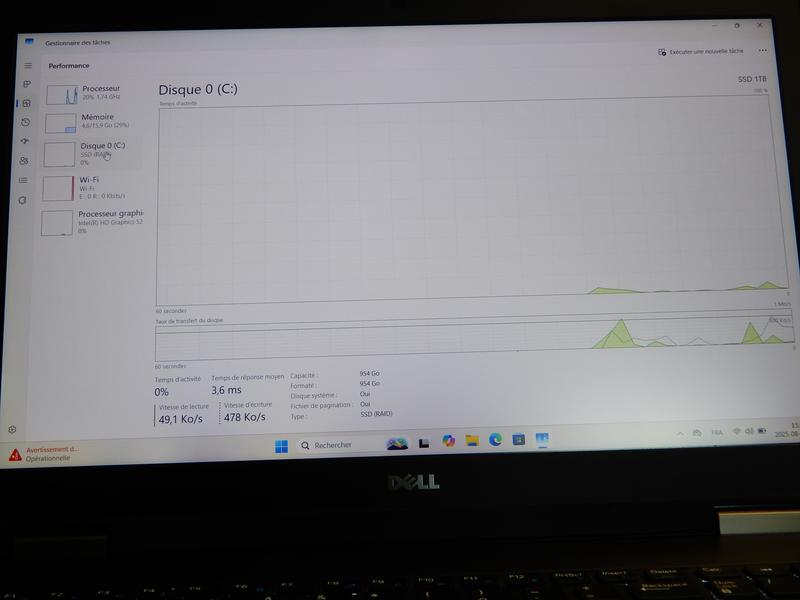 Image 5 de Dell latitude E5570|i5-6300U|16GB DDR4|1 TB SSD|écran 15.6"|Windows 11 Pro