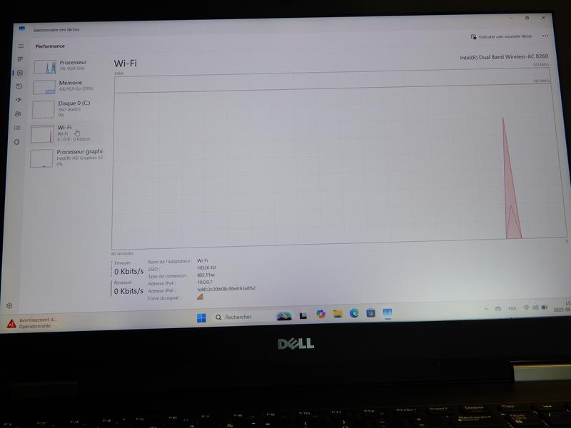 Image 4 de Dell latitude E5570|i5-6300U|16GB DDR4|1 TB SSD|écran 15.6"|Windows 11 Pro